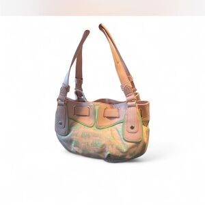 NWT Juicy Couture Fan Club Satchel in Pink Diamond Retro Rose